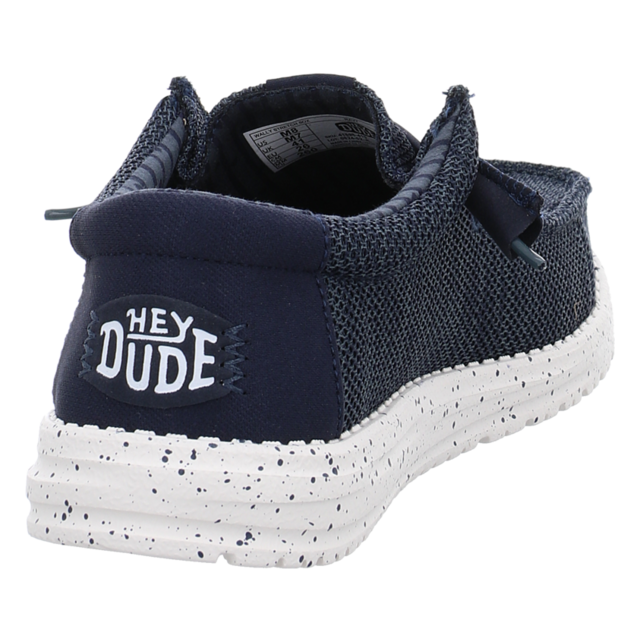 Hey Dude - 41898-410 - Wally Stretch Sox - navy - Schnrschuhe