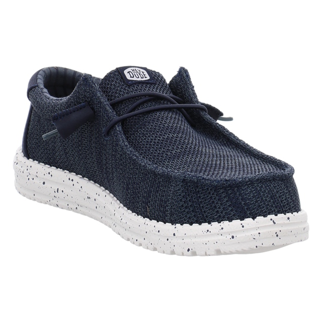 Hey Dude - 41898-410 - Wally Stretch Sox - navy - Schnrschuhe