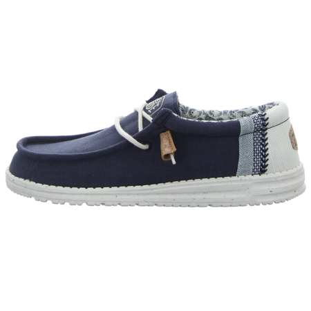 Schnrschuhe - Hey Dude - Wally Break Stitch - navy