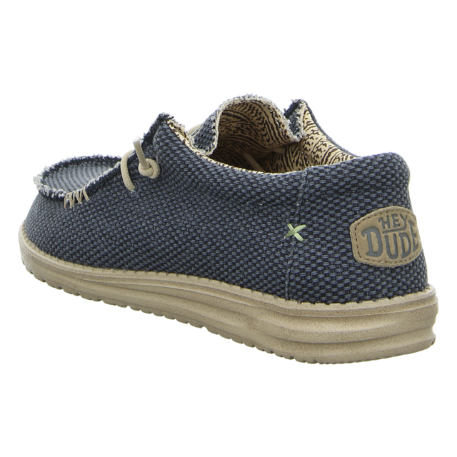 Hey Dude - 40003-4NM - Wally Braided - blue night - Schnrschuhe