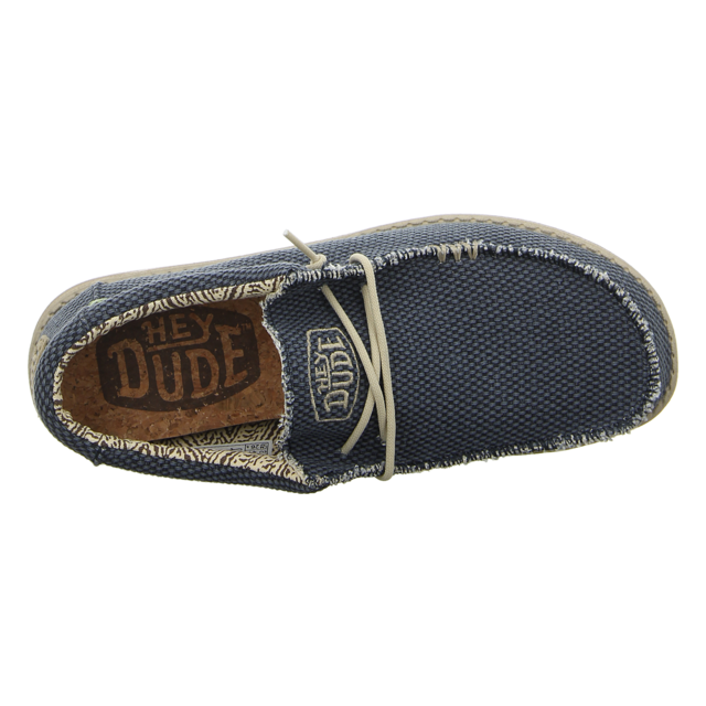Hey Dude - 40003-4NM - Wally Braided - blue night - Schnrschuhe