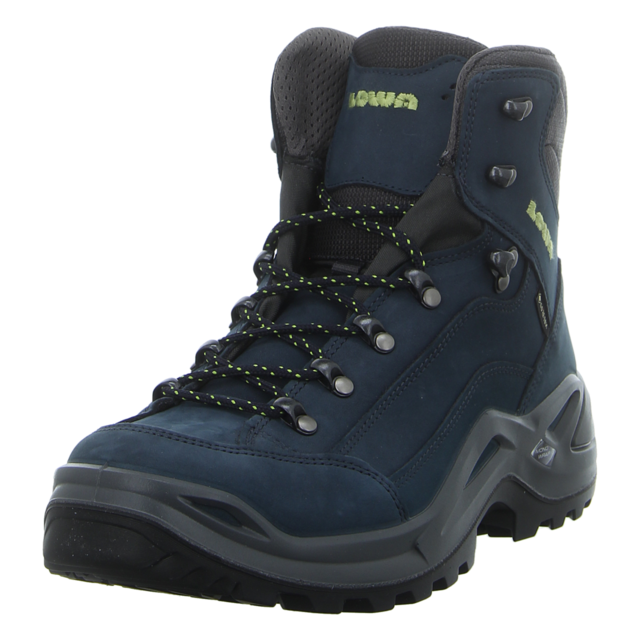Lowa - 310945 6702 - Renegade GTX MID - dunkelblau/limone - Outdoor-Schuhe