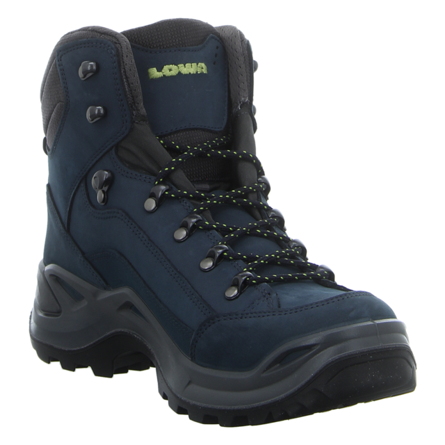 Lowa - 310945 6702 - Renegade GTX MID - dunkelblau/limone - Outdoor-Schuhe