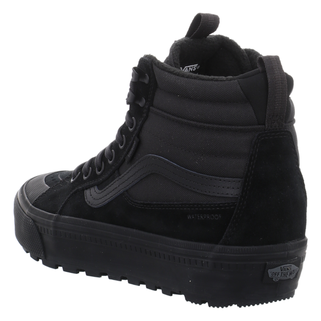 Vans - VN000DAQBKA1 - SK8-HI Waterproof In - black/black - Sneaker