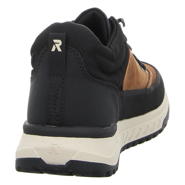 Rieker - U0173-22 - U0173-22 - braun kombi - Schnrschuhe