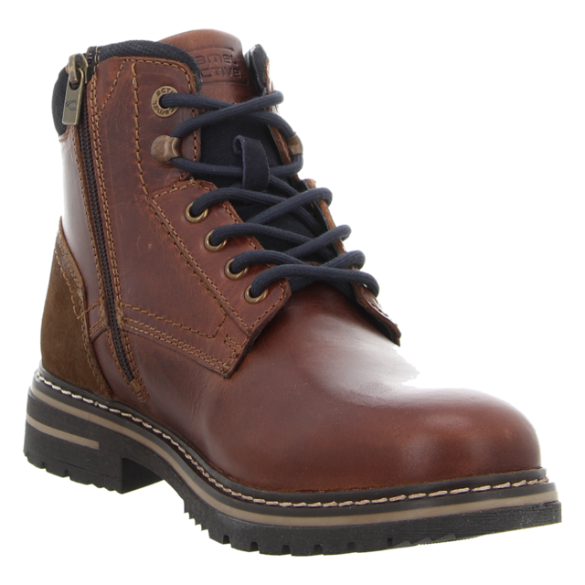 camel active - 53BTA03-120-476 - Boston - cognac/blau - Stiefeletten