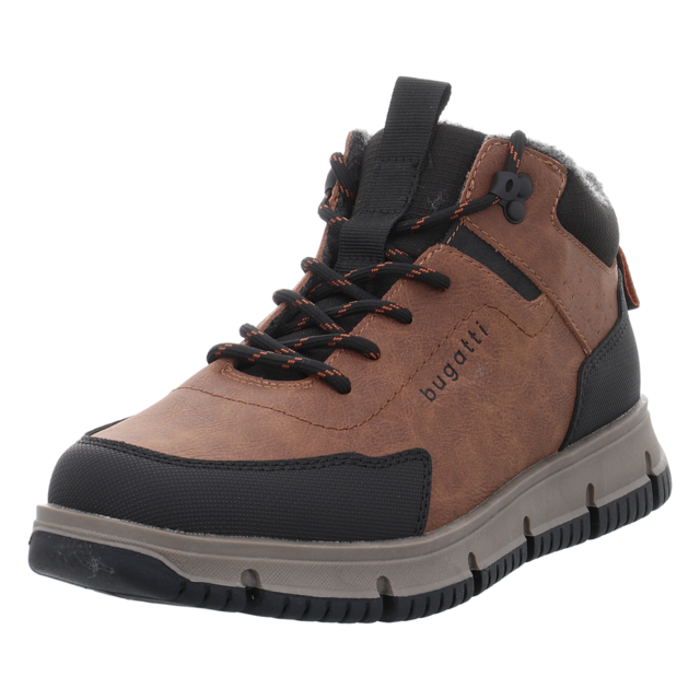 Bugatti - 345-AC23B-5050-6310 - 345-AC23B-5050-6310 - cognac/black - Stiefeletten