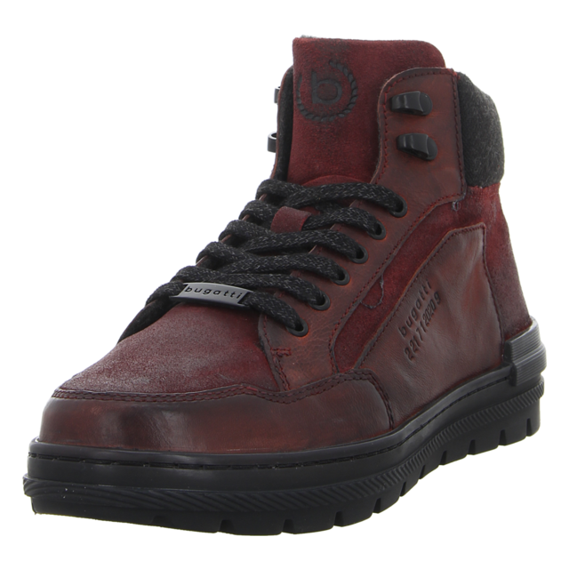 Bugatti - 321-AH730-3214-3131 - Tano Comfort - dark red / dark red - Stiefeletten