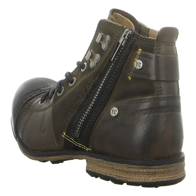 Yellow Cab - Y15419 GREEN - Industrial 2-j - dunkelgrn - Stiefeletten