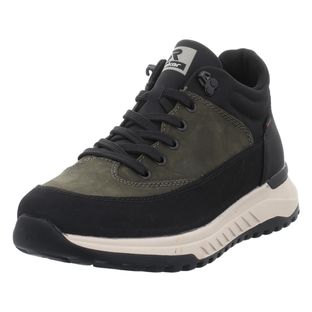 Rieker - U0173-54 - U0173-54 - gr�n kombi - Schn�rschuhe