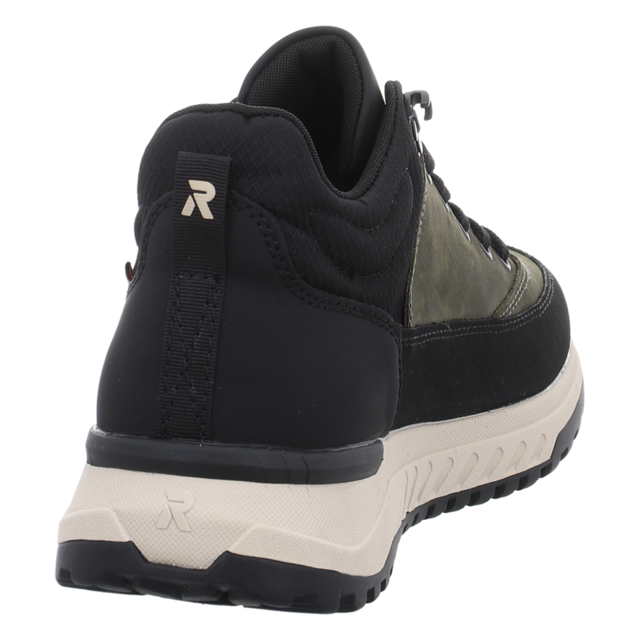 Rieker - U0173-54 - U0173-54 - gr�n kombi - Schn�rschuhe