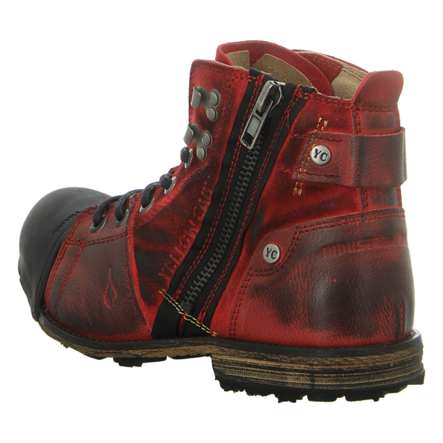 Yellow Cab - Y15419 BROWN (BRICK) - Industrial 2-c - braun-kombi - Stiefeletten