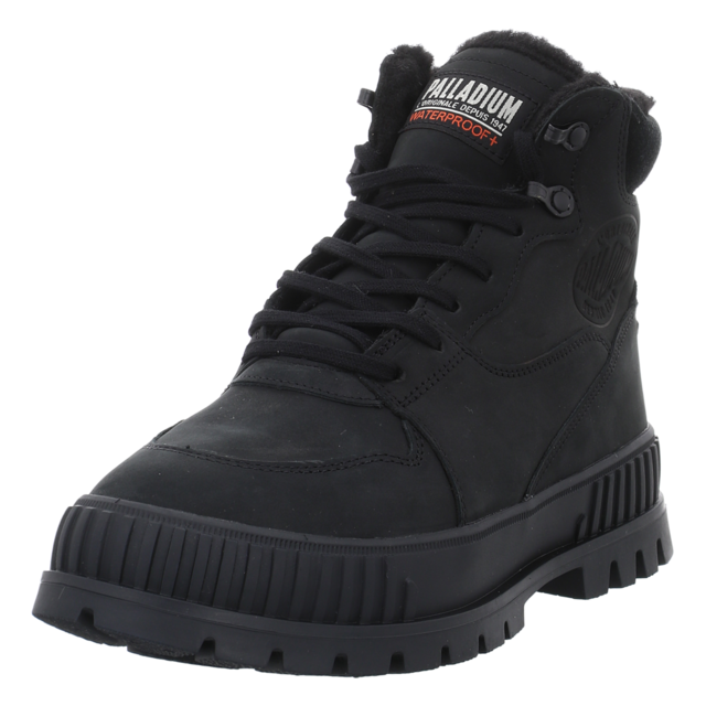 Palladium - 74351-060-M - Pallashock Warm WP - all black - Stiefeletten