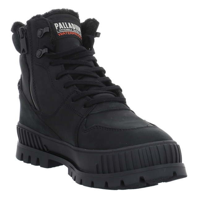 Palladium - 74351-060-M - Pallashock Warm WP - all black - Stiefeletten