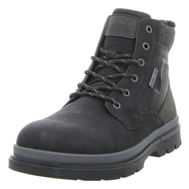 Rieker - F7010-00 - F7010-00 - schwarz - Stiefeletten