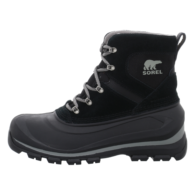 SOREL - 2084901010 - Buxton Lace Boot WP - black/quarry - Stiefeletten