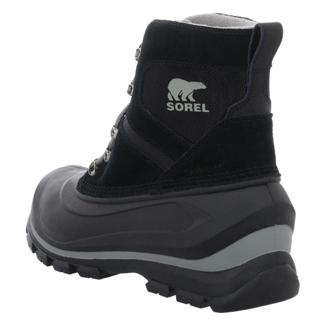 SOREL - 2084901010 - Buxton Lace Boot WP - black/quarry - Stiefeletten