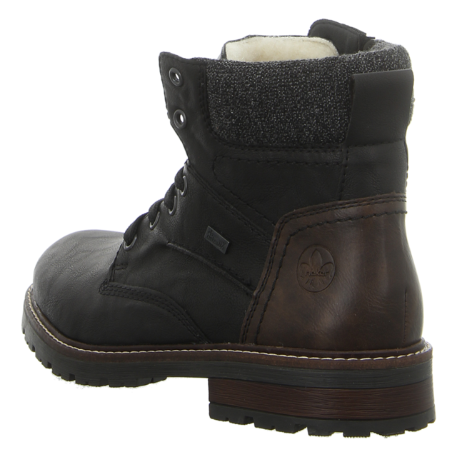 Rieker - 32031-01 - 32031-01 - schwarz kombi - Stiefeletten