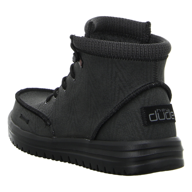Hey Dude - 113304785 - Bradley - black graphite - Schnrschuhe