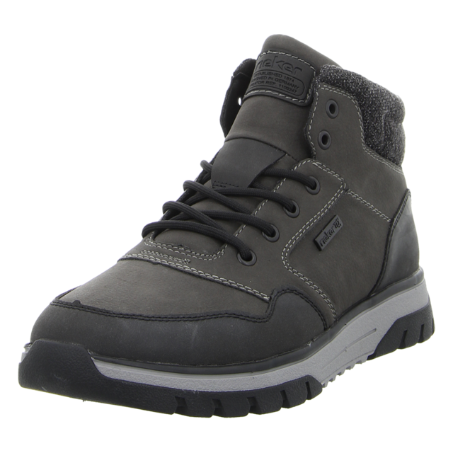 Rieker - B9340-45 - B9340-45 - grau kombi - Stiefeletten