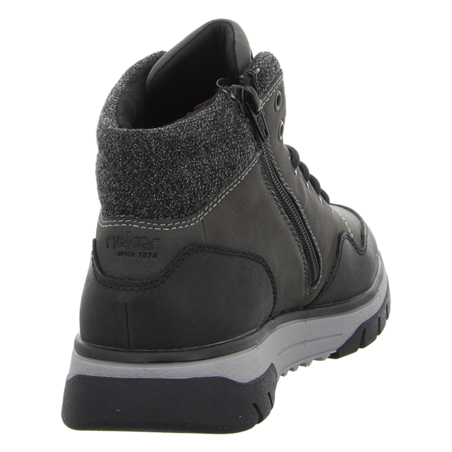 Rieker - B9340-45 - B9340-45 - grau kombi - Stiefeletten