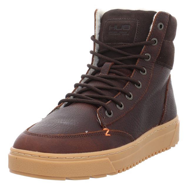HUB - M6305L30-L04-568 - Dublin 2.0 - dark brown/lt. gum - Stiefeletten