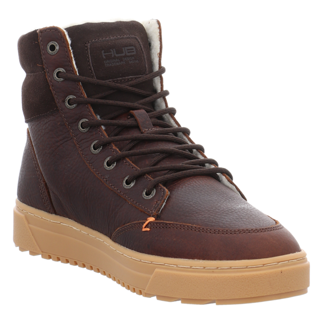 HUB - M6305L30-L04-568 - Dublin 2.0 - dark brown/lt. gum - Stiefeletten
