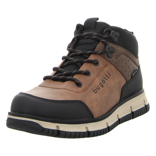 Bugatti - 341-AC250-5069-6310 - Samper - cognac / black - Stiefeletten