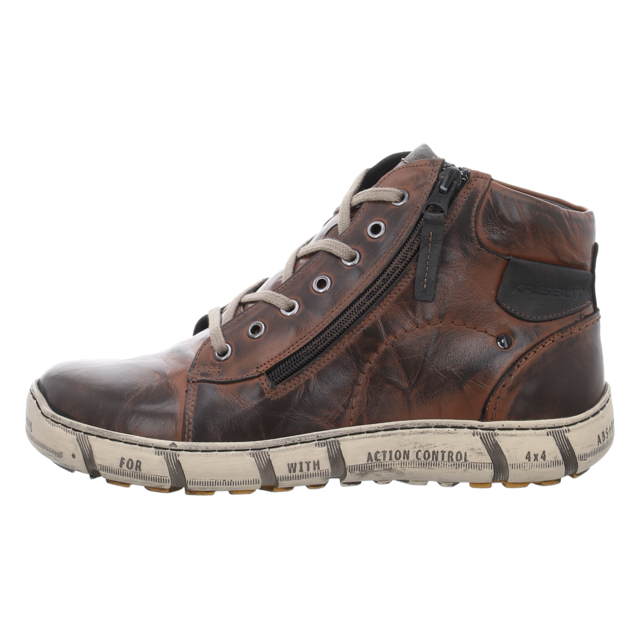 Krisbut - 6883-1-8 - 6883-1-8 - braun-kombi - Stiefeletten