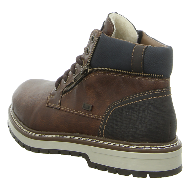Rieker - F3830-25 - F3830-25 - braun-kombi - Stiefeletten
