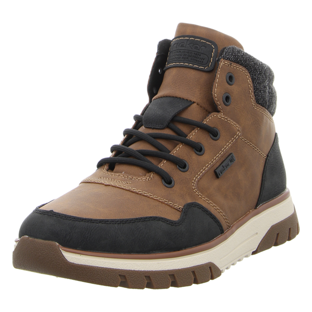 Rieker - B9340-24 - B9340-24 - braun kombi - Stiefeletten
