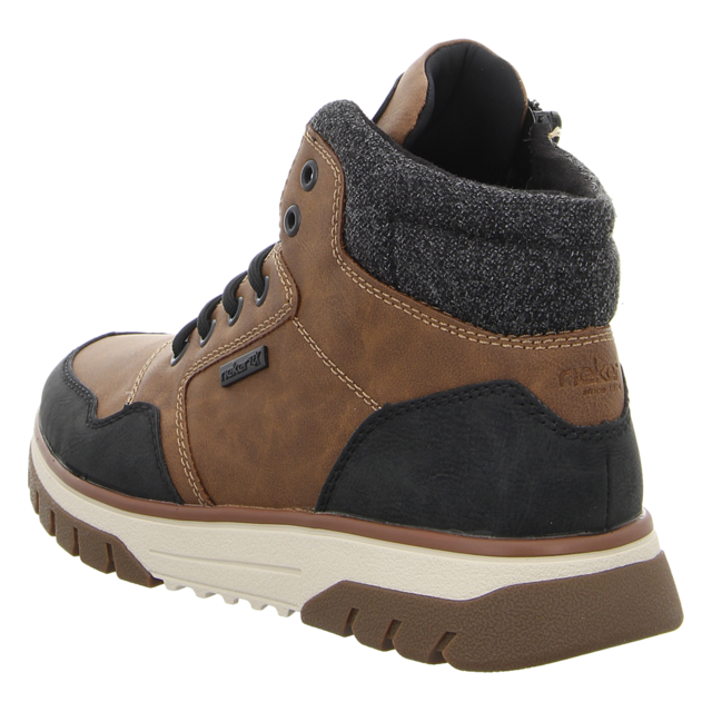 Rieker - B9340-24 - B9340-24 - braun kombi - Stiefeletten
