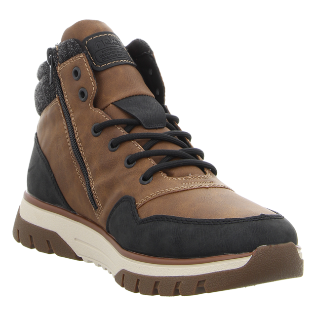 Rieker - B9340-24 - B9340-24 - braun kombi - Stiefeletten
