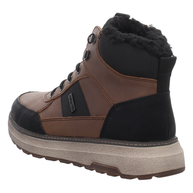 Rieker - B5546-26 - B5546-26 - braun kombi - Stiefeletten