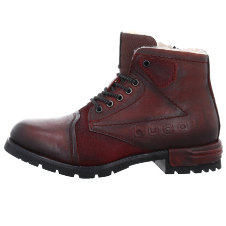 Stiefeletten - Bugatti - dark red / dark red