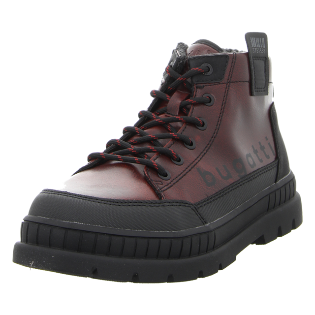 Bugatti - 325-AGA52-5050-1030 - Pallario - black / red - Stiefeletten