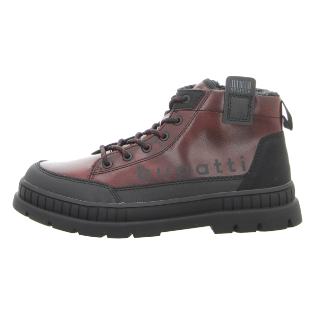 Bugatti - 325-AGA52-5050-1030 - Pallario - black / red - Stiefeletten