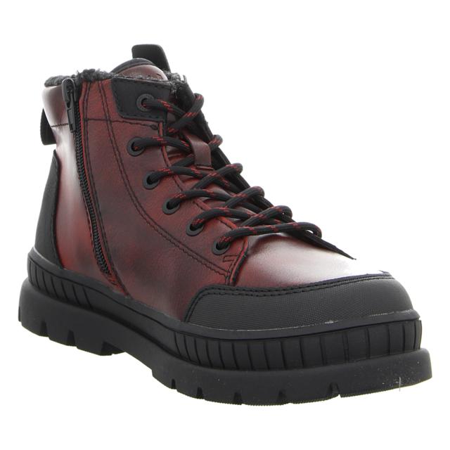 Bugatti - 325-AGA52-5050-1030 - Pallario - black / red - Stiefeletten