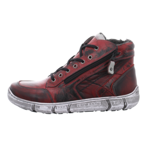 Stiefeletten - Krisbut - rot-kombi