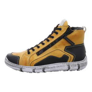 Stiefeletten - Krisbut - gelb-kombi