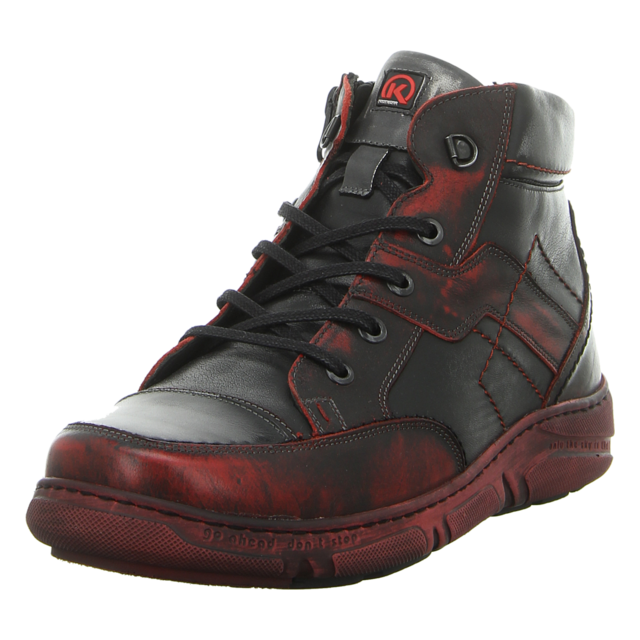 Krisbut - 6522-2-8 - 6522-2-8 - rot-kombi - Stiefeletten