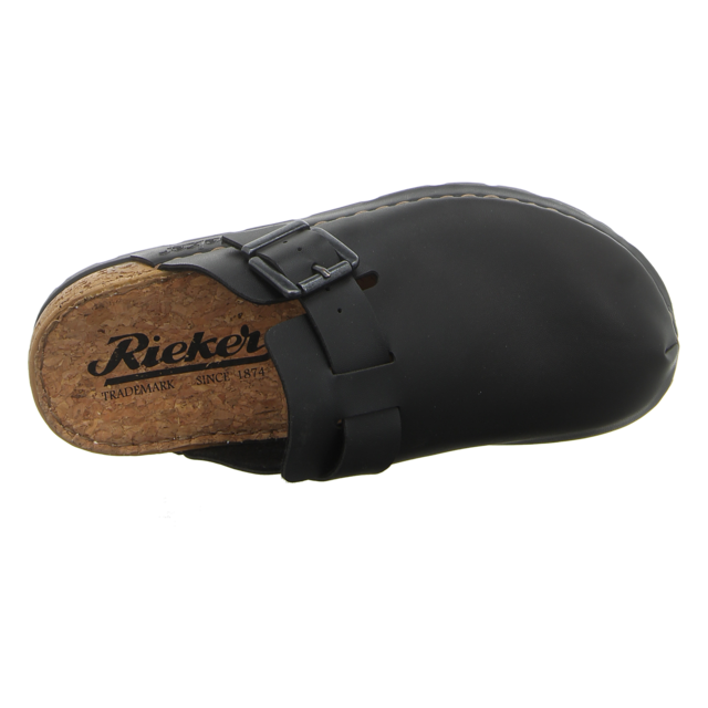 Rieker - 25680-00 - 25680-00 - schwarz - Pantoletten