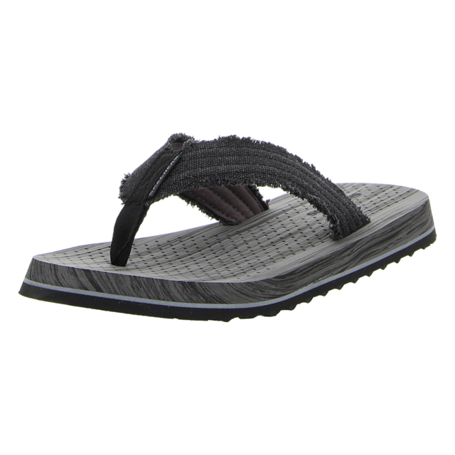 Skechers - 205098 BLK - Tantric - Fritz - black - Zehentrenner