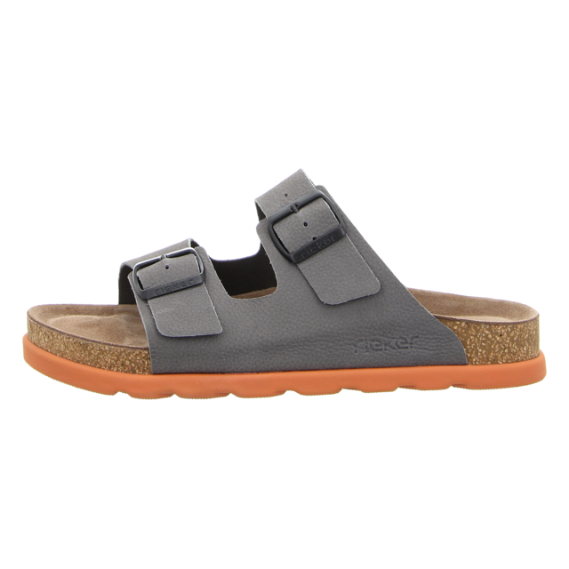 Rieker - 21190-40 - 21190-40 - grau - Pantoletten