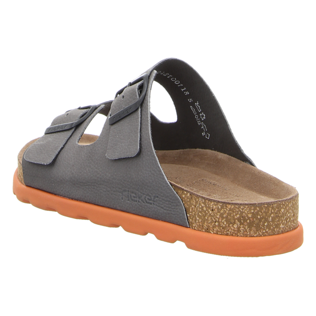 Rieker - 21190-40 - 21190-40 - grau - Pantoletten