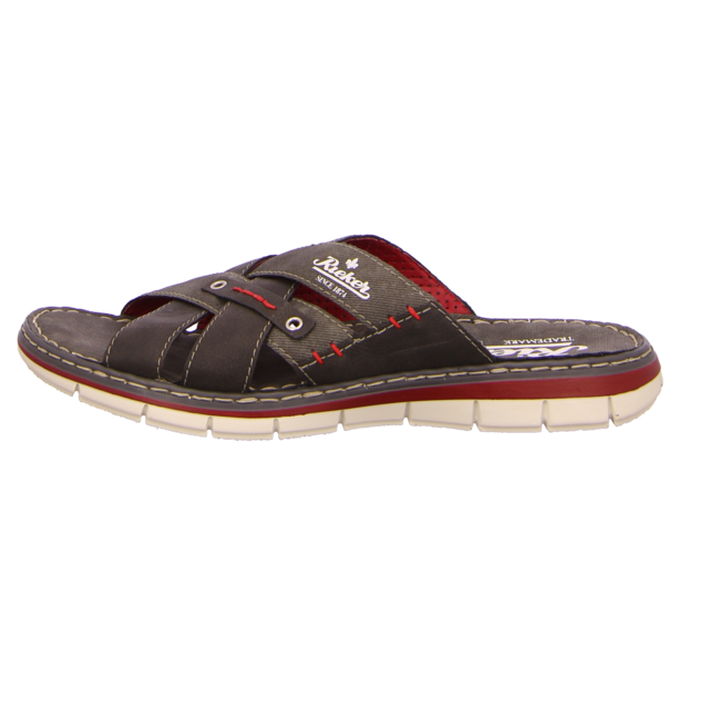 Rieker - 25199-43 - 25199-43 - grau - Pantoletten