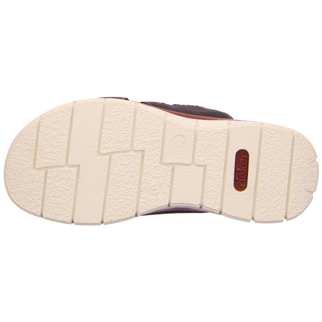 Rieker - 25199-43 - 25199-43 - grau - Pantoletten