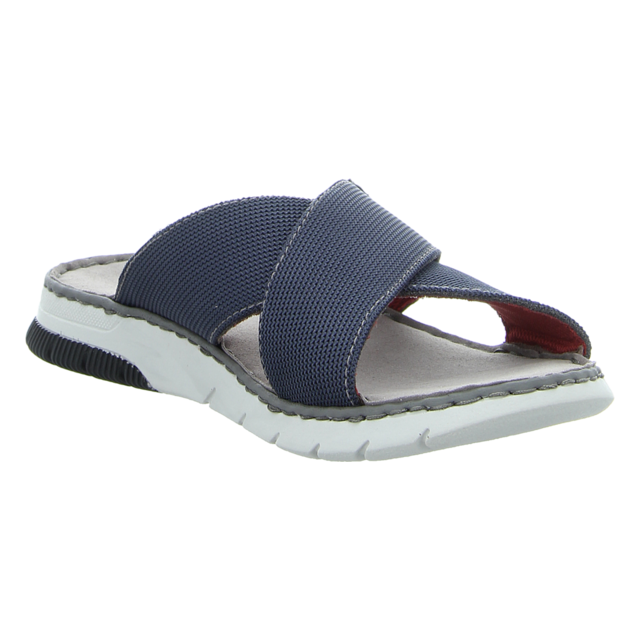 Rieker - 25250-14 - 25250-14 - blau - Pantoletten