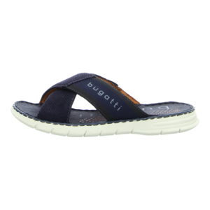 Pantoletten - Bugatti - Dario - dark blue/dark blue
