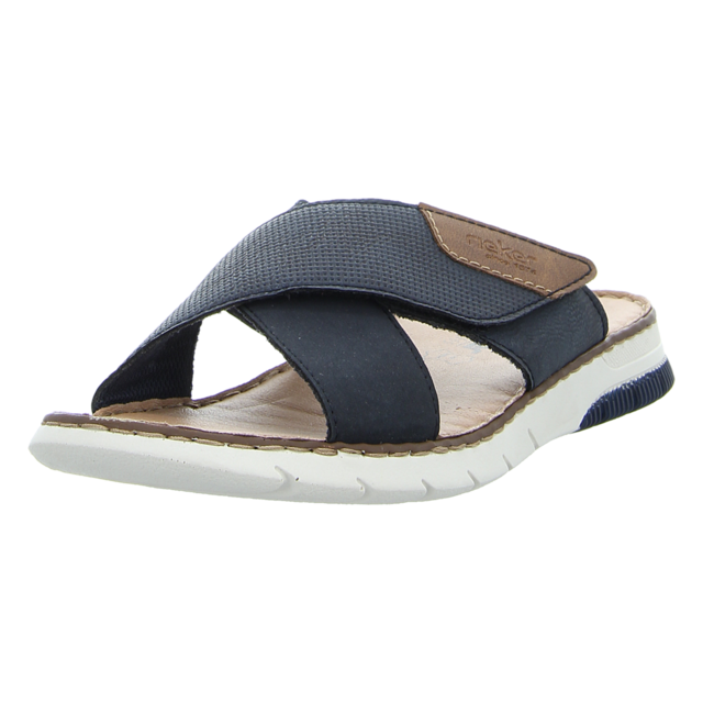 Rieker - 25283-14 - 25283-14 - blau - Pantoletten